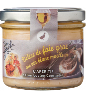 Foie gras with sweet white...
